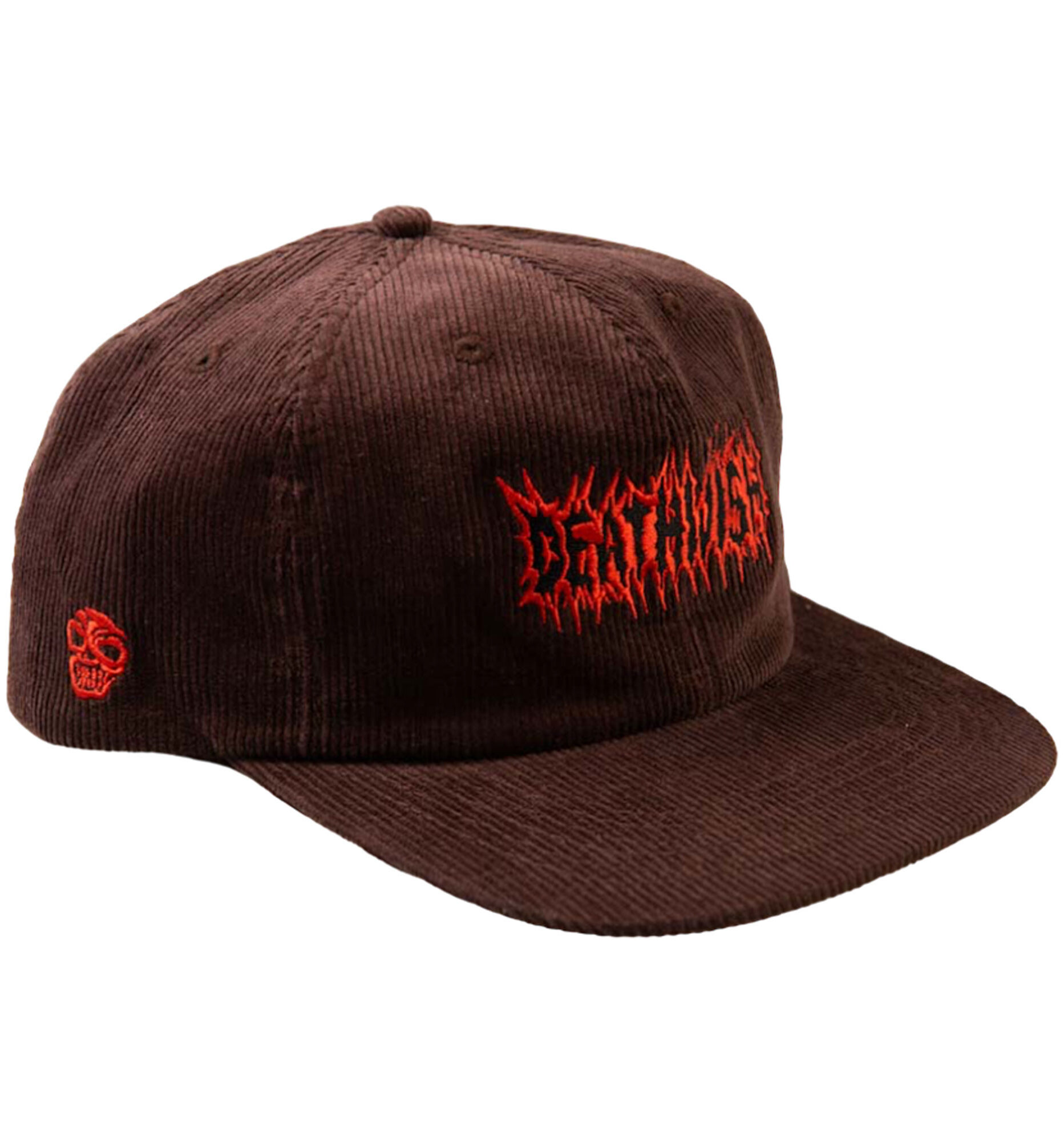 DEATHWISH Cap STOMP Cord Snapback, brown DEATHWISH Cap STOMP Cord Snapback, brown