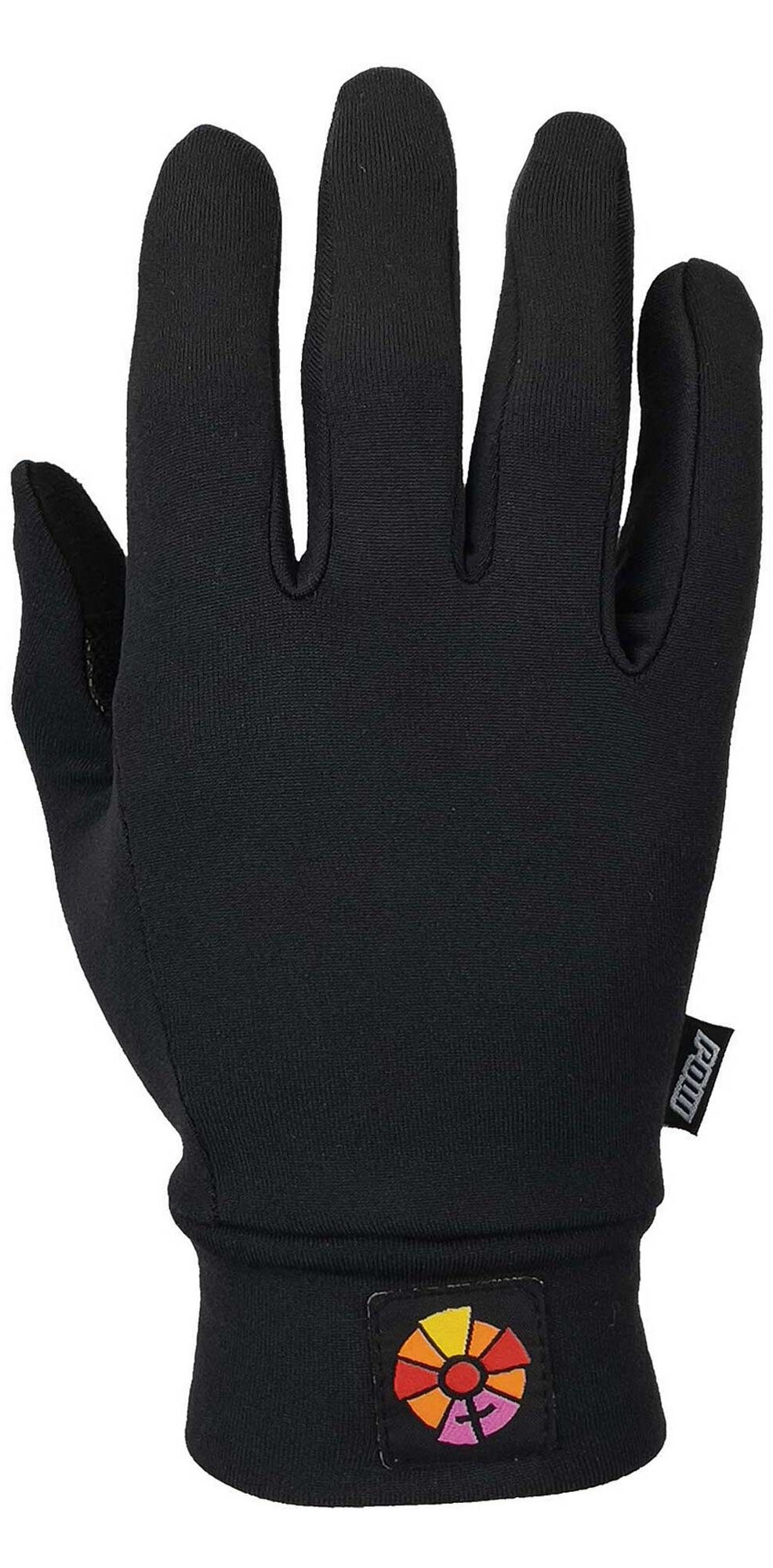 POW Glove WOMEN MICROFLEECE LINER PROFILE FIT, black M (7)