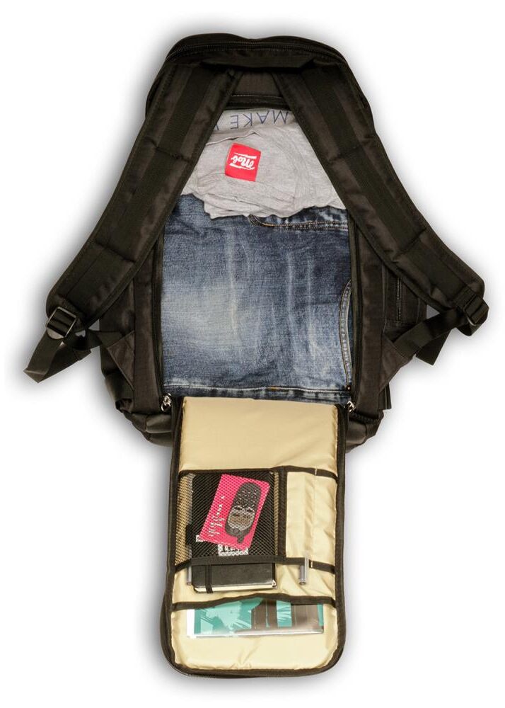 MOB Skateboards Backpack Trouble - black