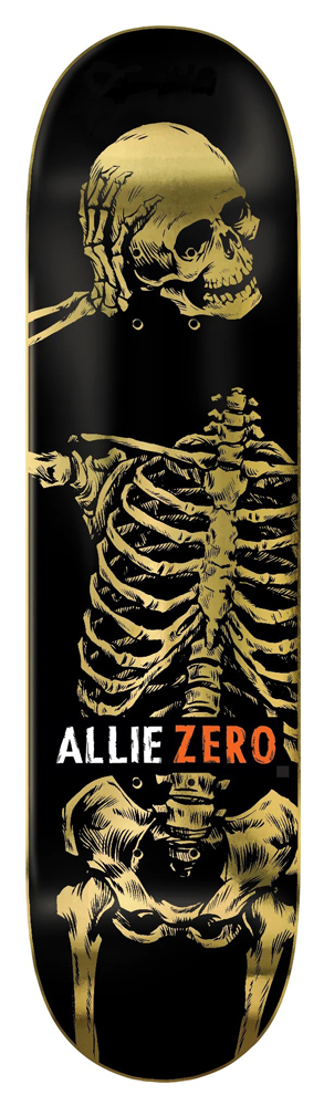 13710266-1 Zero Skateboard Deck Allie Headcase 30 Years Reissue 8,25
