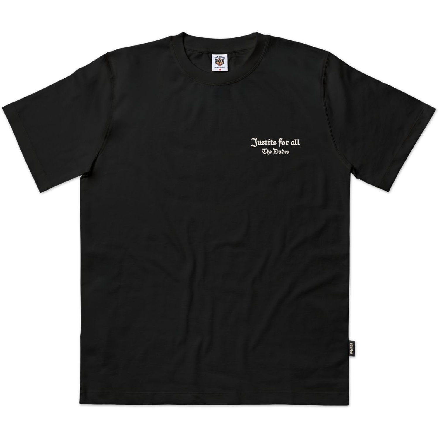 The Dudes Justits Classic T-Shirt - black The Dudes Justits Classic T-Shirt - black XXL