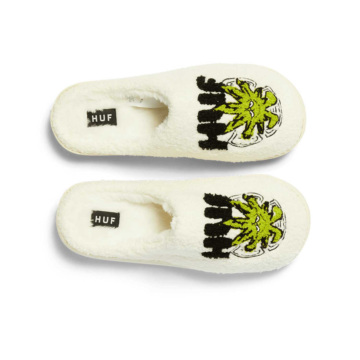HUF Snow Angel Fuzzy Slipper - natural HUF Snow Angel Fuzzy Slipper - natural