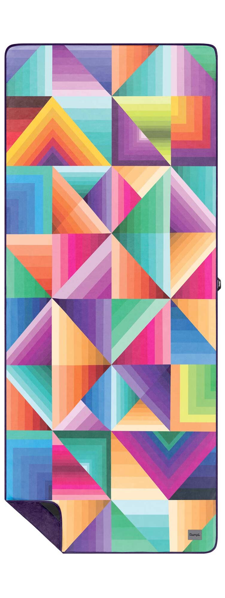 RUMPL Towel EVERYWHERE SHAMMY PRINTED, cozy dimensions - nathan brown