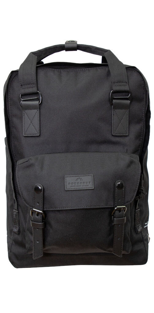 Doughnut Macaroon Large Reborn Black Series Rucksack - black