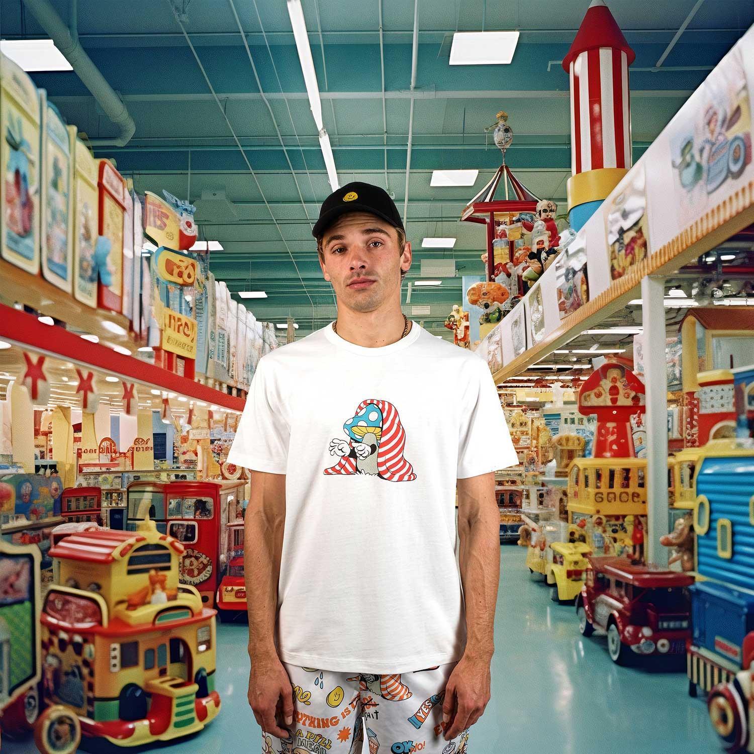 The Dudes Undercover Premium T-Shirt - off-white XXXL