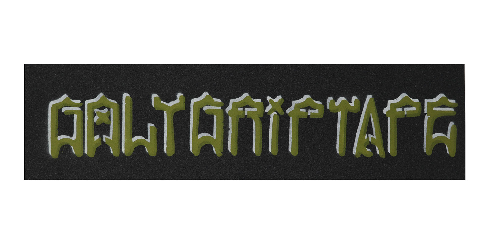 Goly Skateboard Griptape Space Green 9"