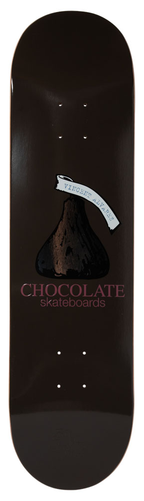 Chocolate Skateboard Deck Alvarez Kiss 8