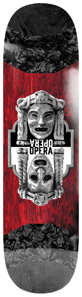 Opera Skateboard Deck Twins 8,25 Pop Slick