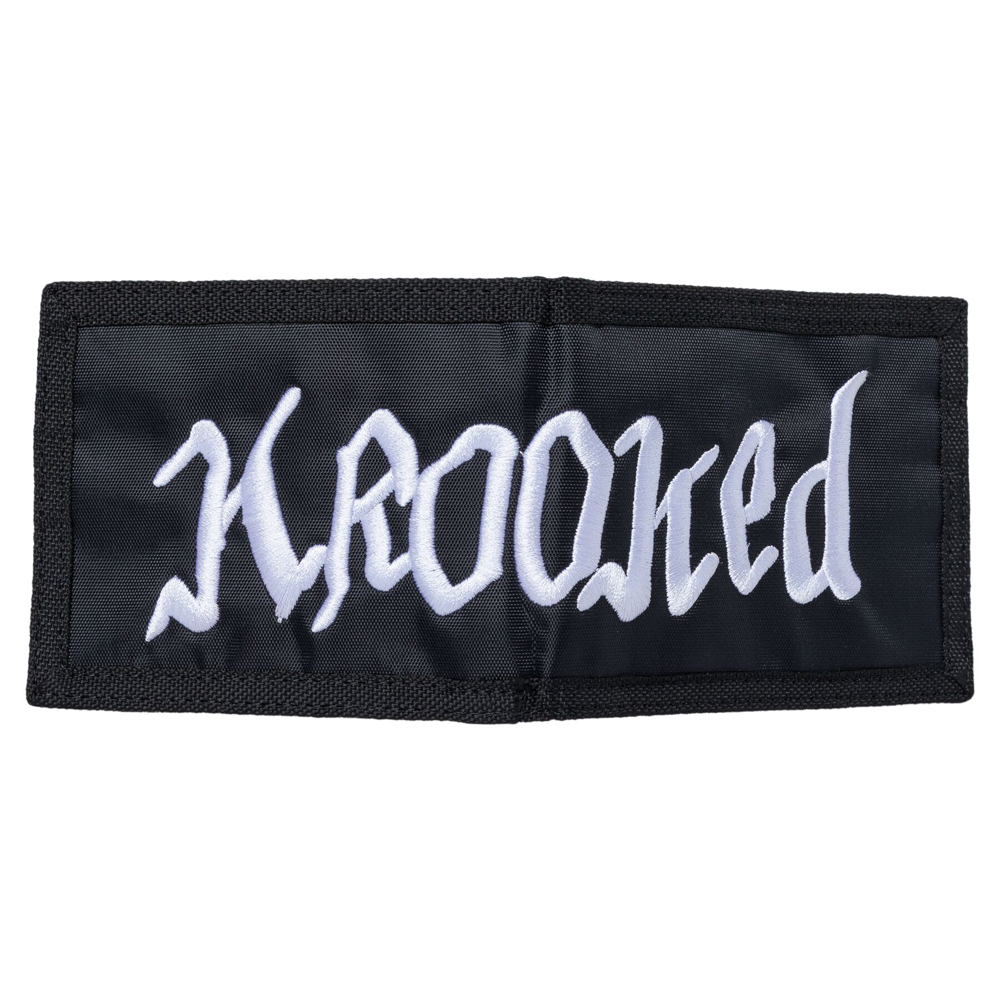 28980036-3 Wallet Krooked Double OK Script Black