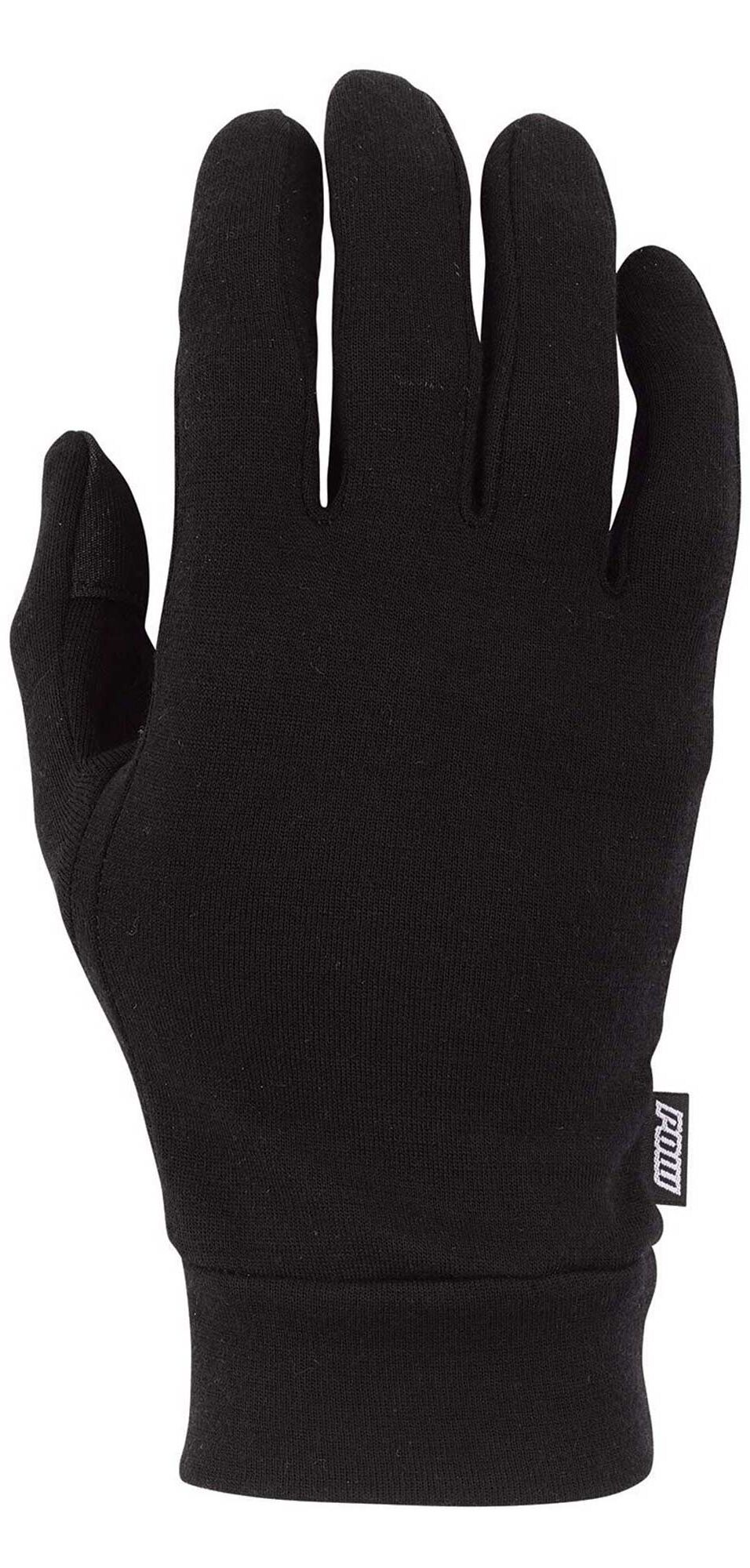 POW Glove WOMEN MERINO LINER PROFILE FIT black POW Glove WOMEN MERINO LINER PROFILE FIT, black XS (6)