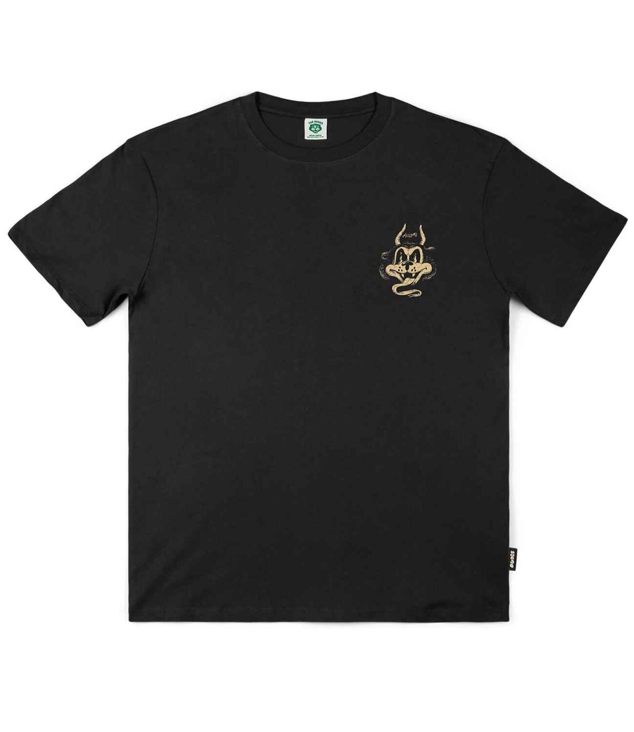 The Dudes Belzeebud Classic T-Shirt - black S The Dudes Belzeebud Classic T-Shirt - black XXXL