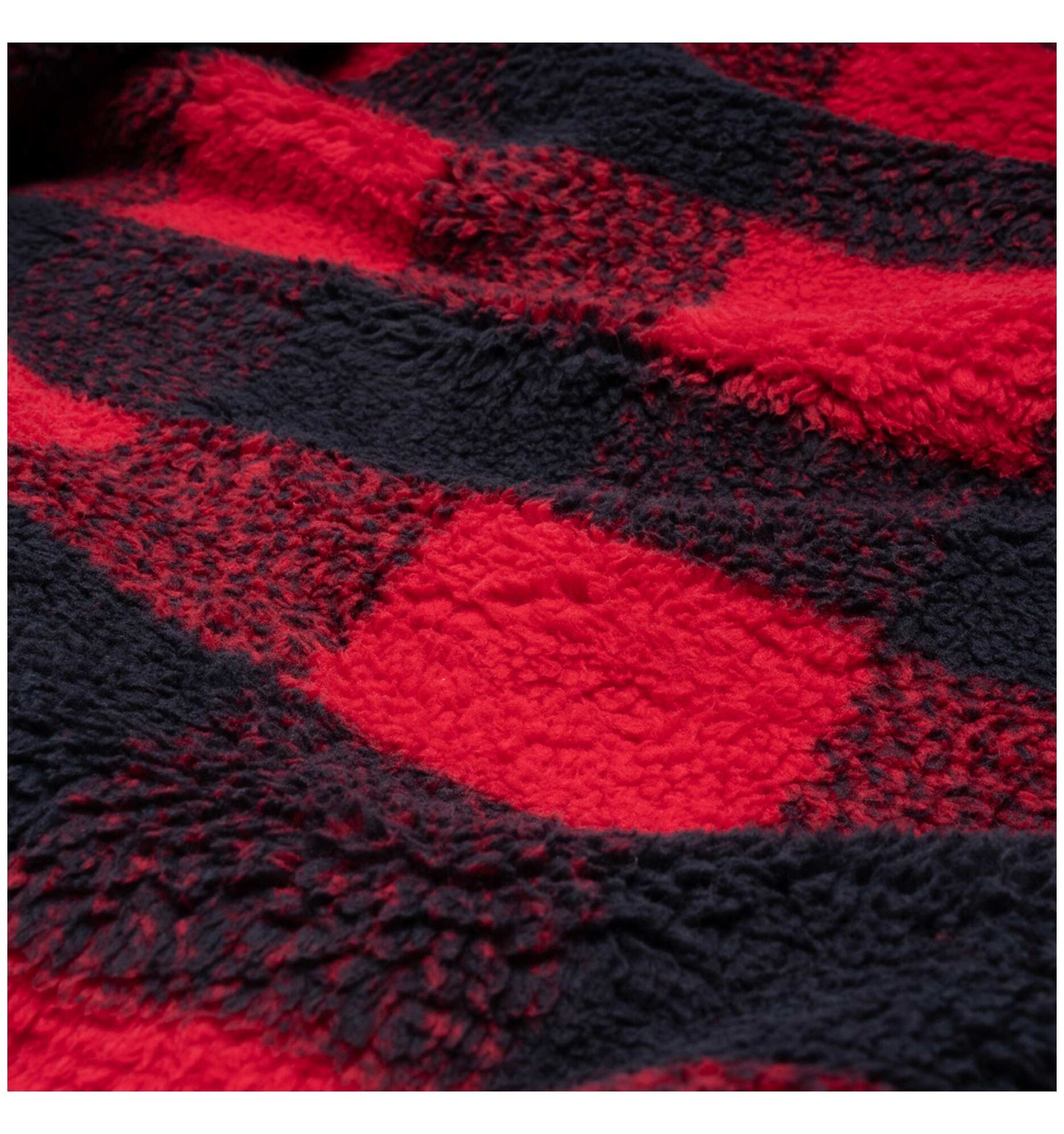 RUMPL Blanket SHERPA PUFFY PRINTED FLEECE / THROW, buffalo check RUMPL Blanket SHERPA PUFFY PRINTED FLEECE / THROW, buffalo check