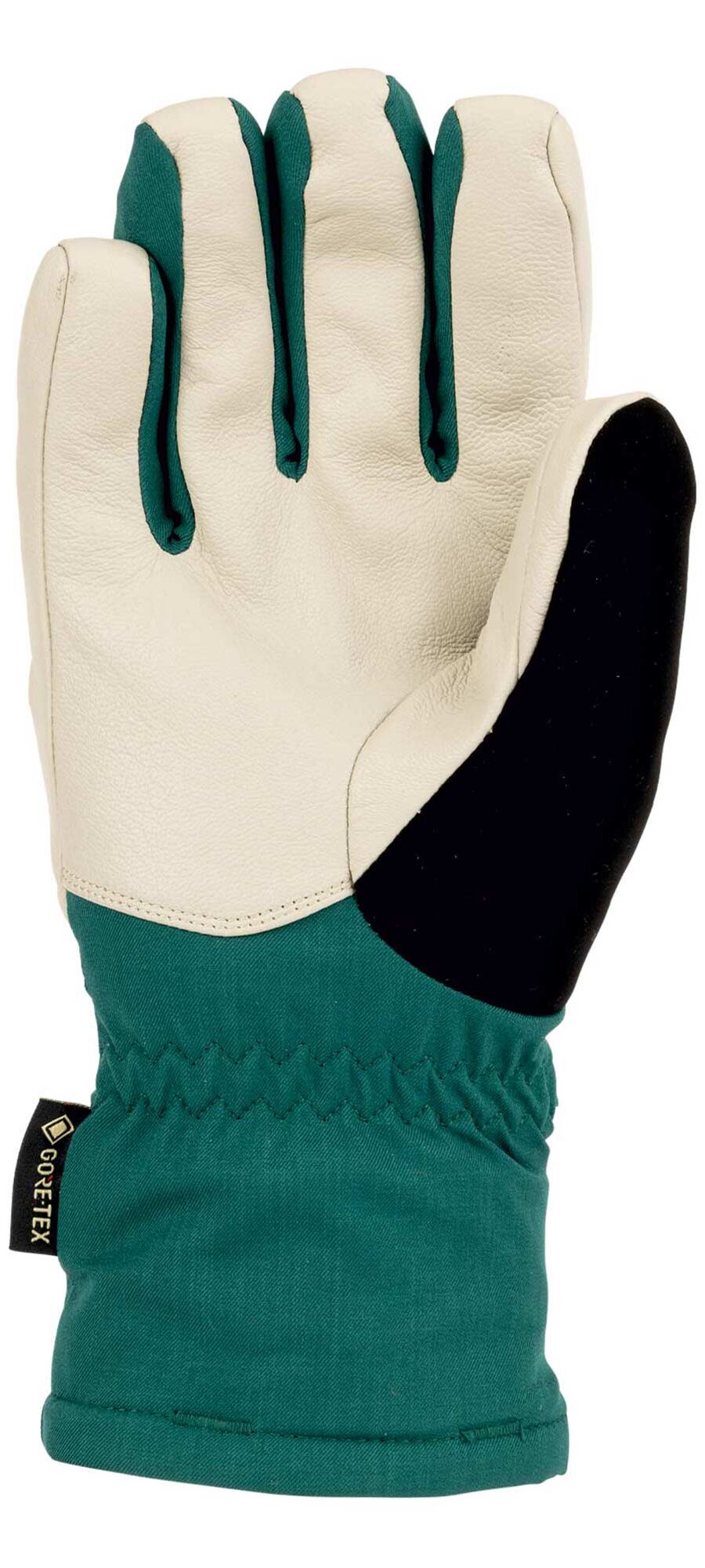POW Glove WOMEN CASCADIA GTX SHORT GLOVE + COMMON FIT, forest smoke XS (6)