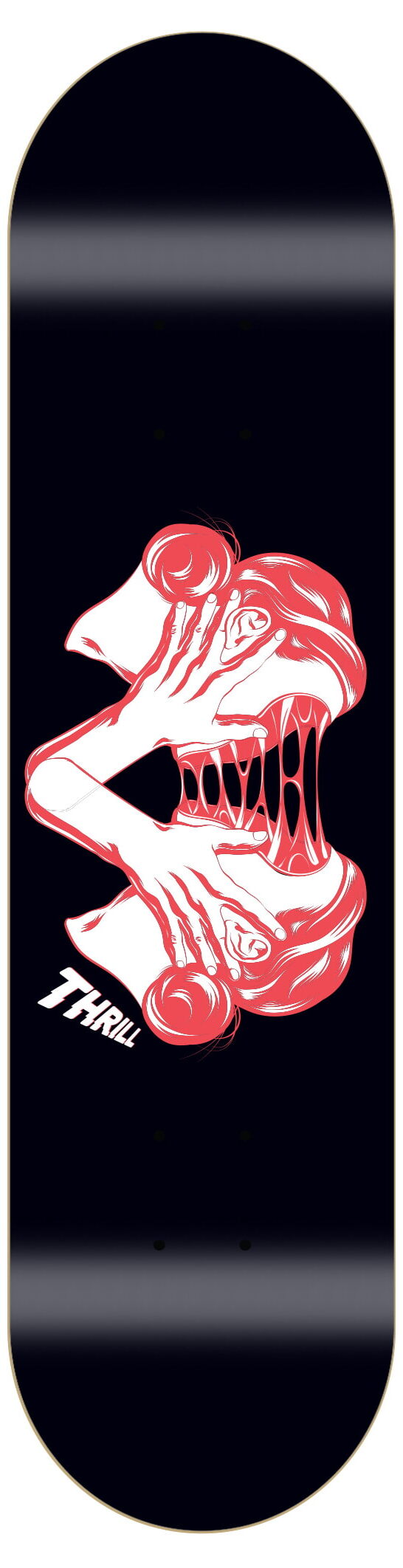 Thrill Skateboard Deck Heads