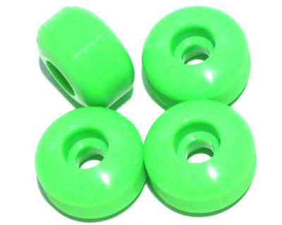 Blank Skateboard Wheels Neon Green 99A 54mm