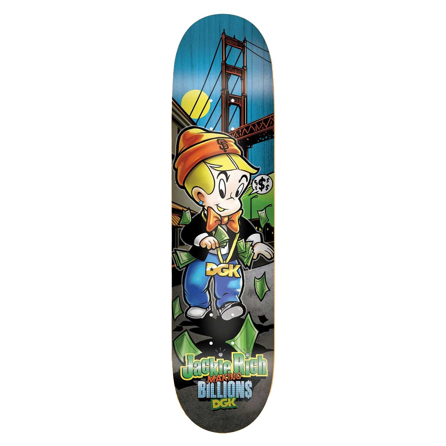 DGK Billions Curtin Deck - 8.38 DGK Billions Curtin Deck - 8.38
