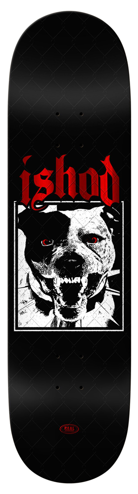 Real Skateboard Deck Wair Vicious TT 8,50