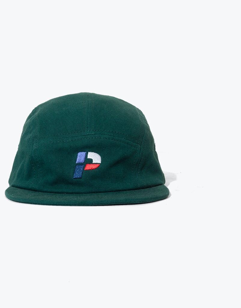 Parlez Roseau 5 Panel Cap - deep green Parlez Roseau 5 Panel Cap - deep green