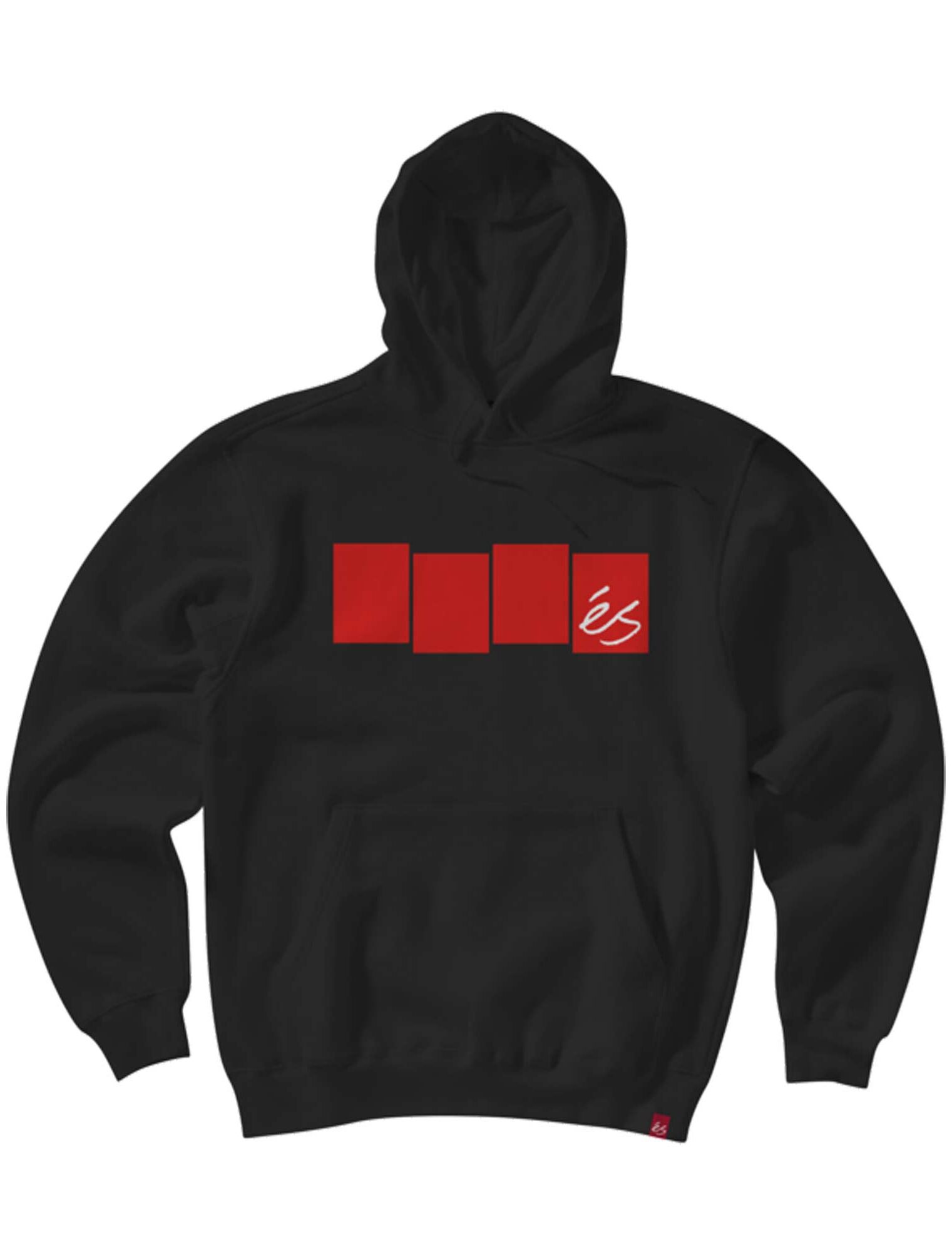 eS SKB Sweat BLOCK FLAG HOODIE, black S