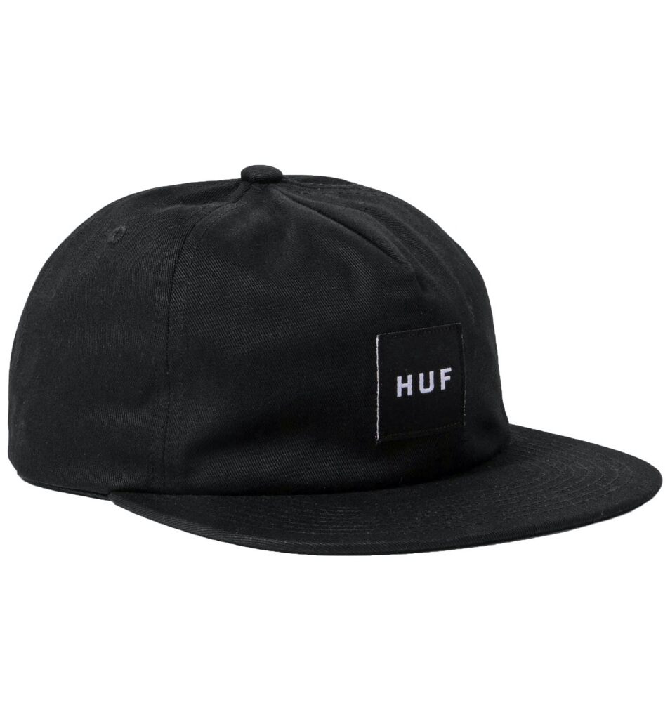 HUF Set Box Snapback - black HUF Set Box Snapback - black