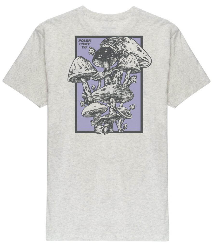 Poler Goomer T-Shirt - gray heather Poler Goomer T-Shirt - gray heather