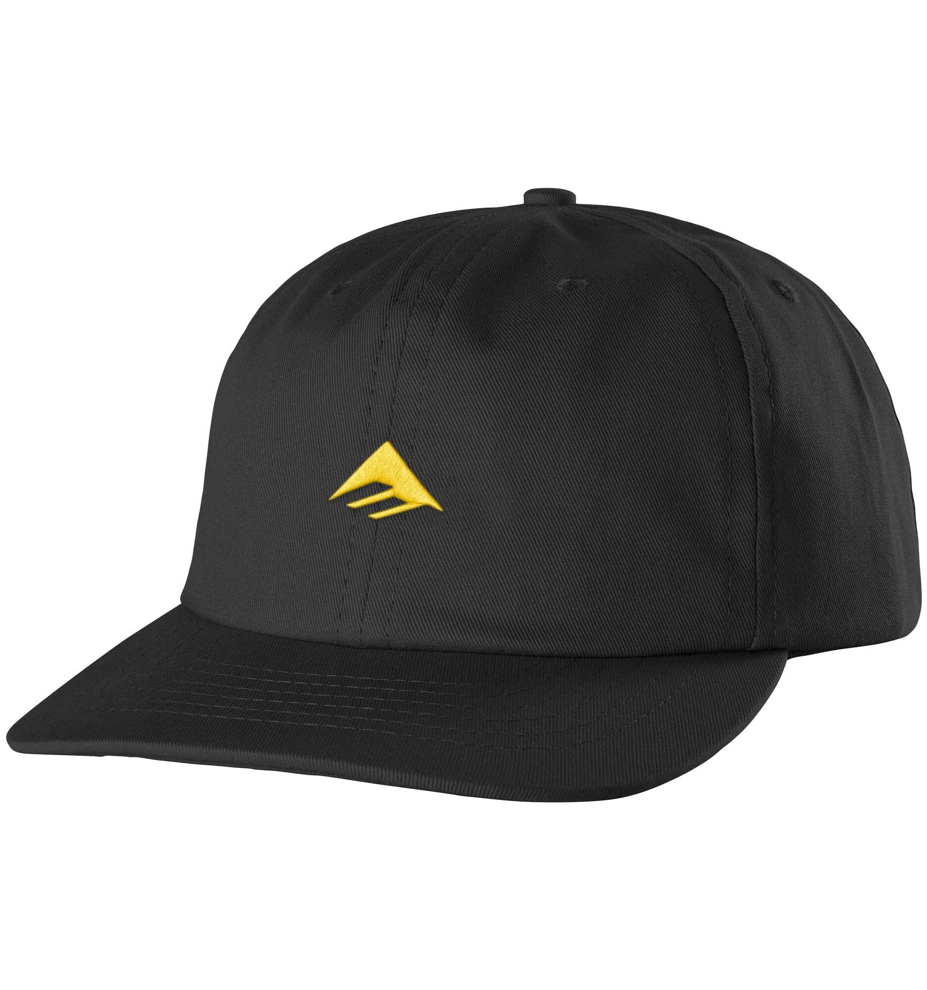 EMERICA Cap MICRO TRIANGLE HAT, black EMERICA Cap MICRO TRIANGLE HAT, black