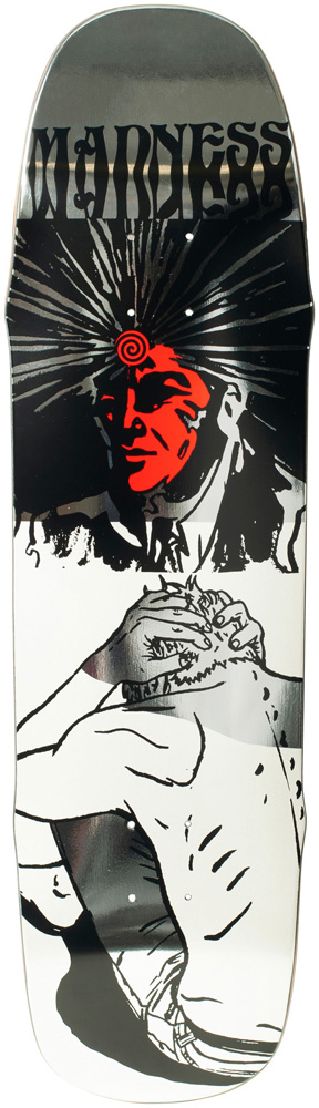 Madness Skateboard Deck Breakdown 8,25 R7 Silver Madness Skateboard Deck Breakdown 8,25 R7 Silver