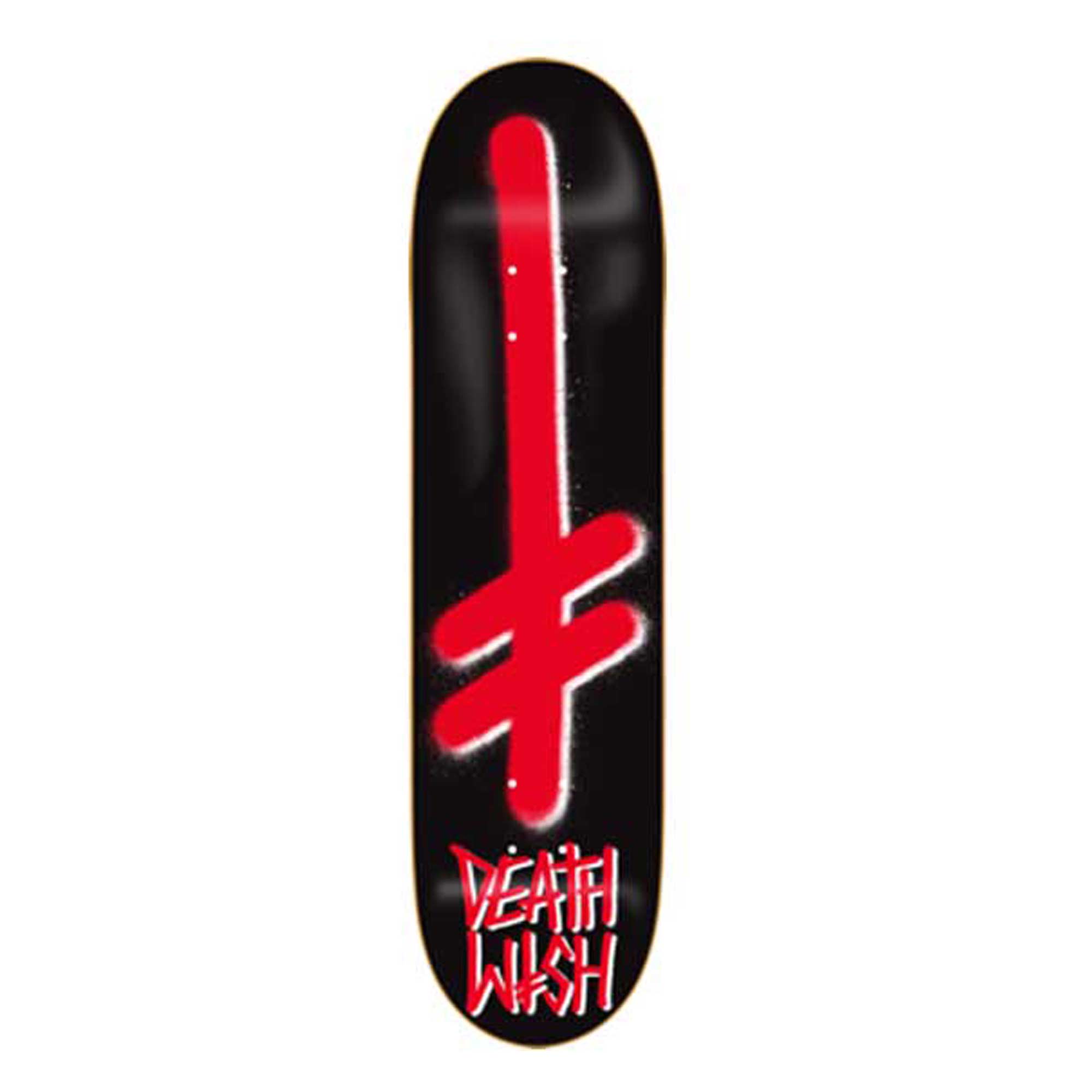 DEATHWISH Deck GANG LOGO BLK/RED 8.2, black 8.2