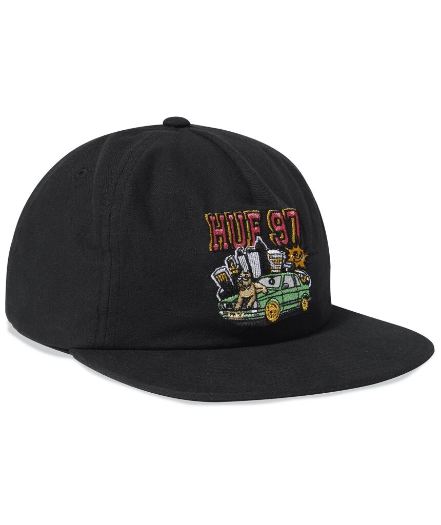 HUF Blazin Jams Snapback - black