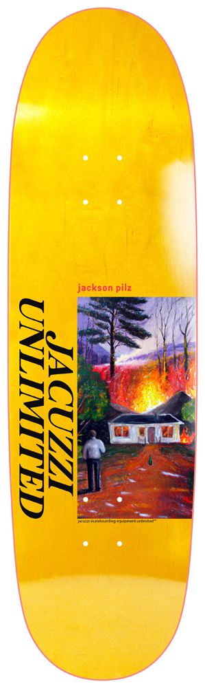 Jacuzzi Skateboard Deck Ice Font Jet Ski 8,50