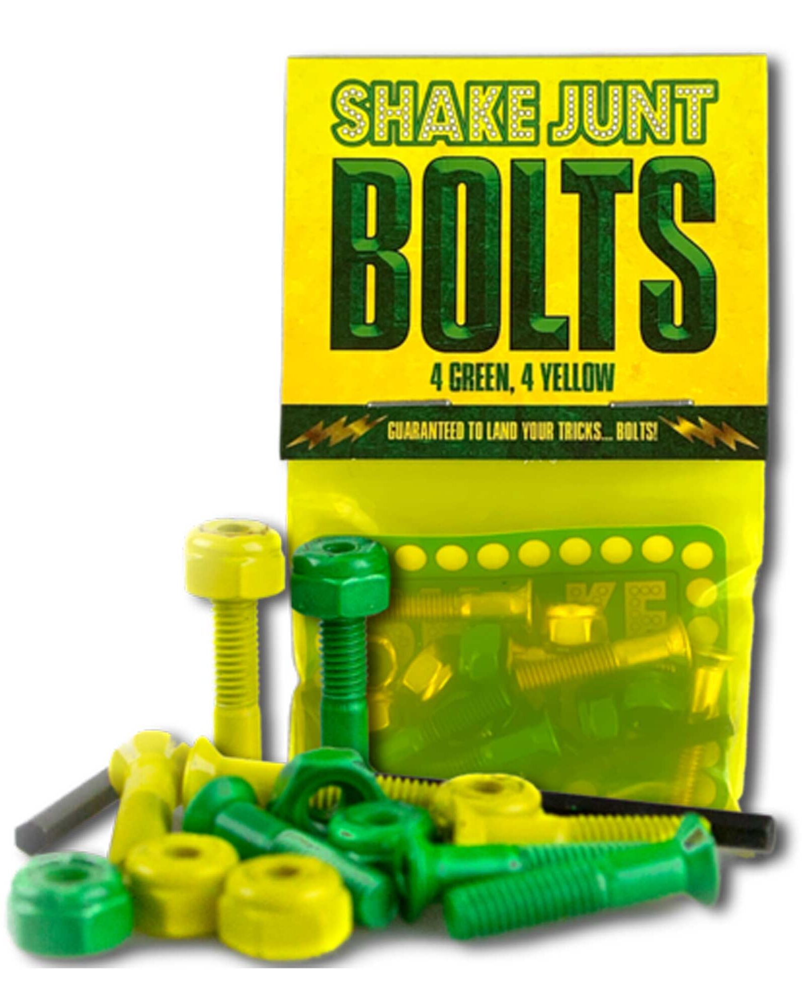 SHAKE JUNT Montagesatz ALLEN SJ ALL 78 4gre/4yel 10pk green/yellow/black SHAKE JUNT Montagesatz ALLEN SJ ALL 78 4gre/4yel Single, green/yellow/black 7/8