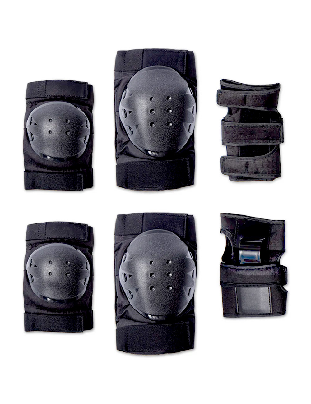 Impact protector set for kids & teens - knee, elbow & wrist protectors (XS-L) M Impact protector set for kids & teens - knee, elbow & wrist protectors (XS-L) M