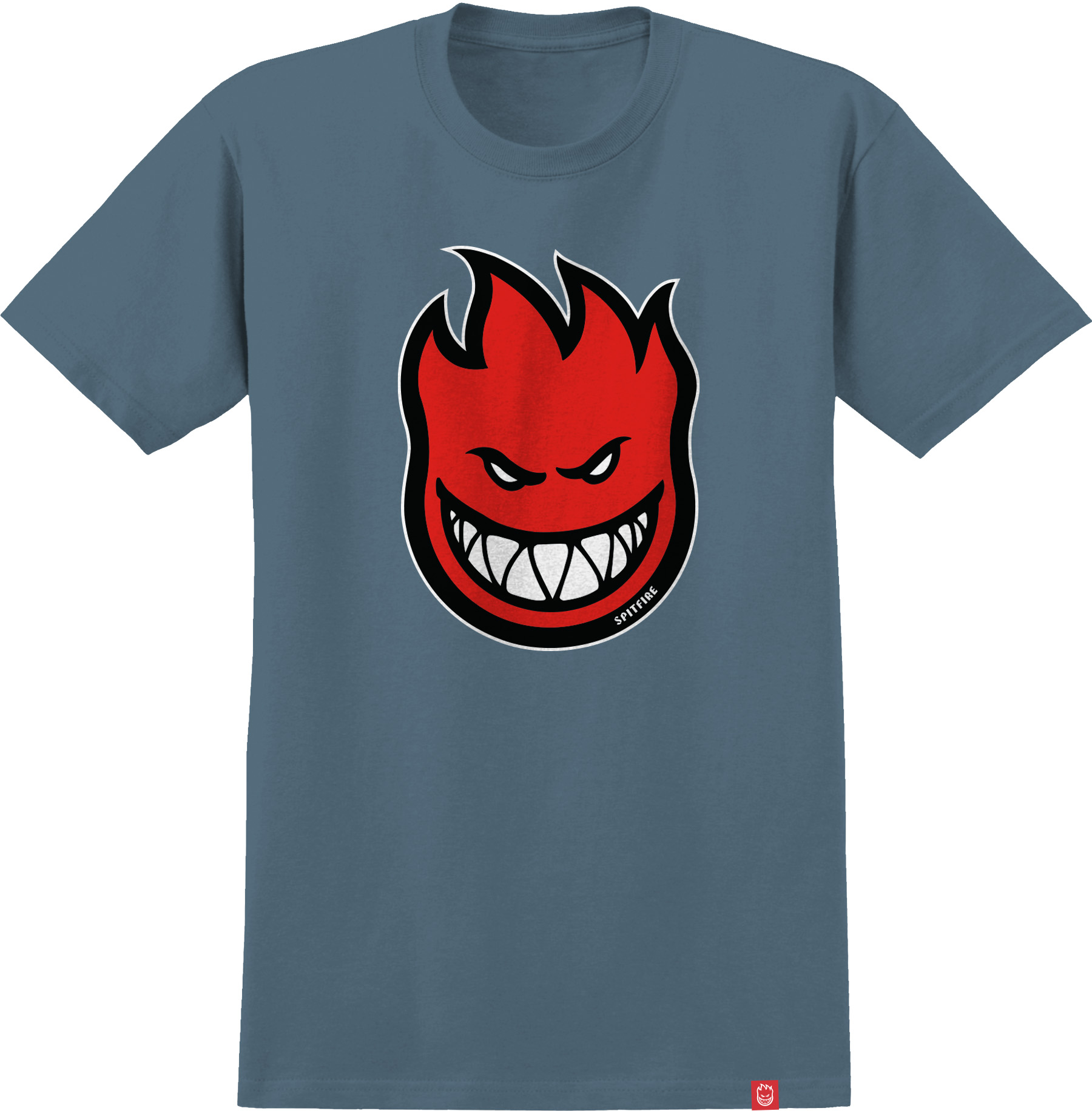 Spitfire T-Shirt Bighead Fill Blue M Spitfire T-Shirt Bighead Fill Blue M