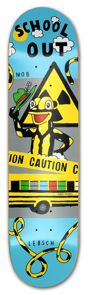 MOB Skateboards School Deck - 8.0 MOB Skateboards School Deck - 8.0