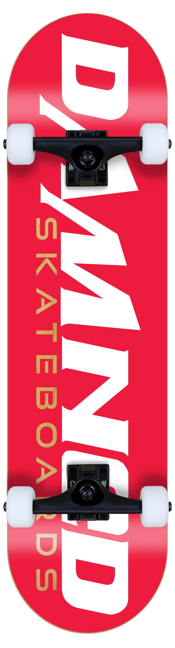 Damned Complete Skateboard Logo Red