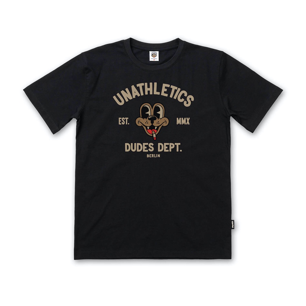 The Dudes Unathletics Dept. T-Shirt - black XXXL