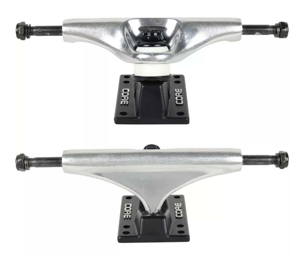 Core Trucks Skateboard Achse silber/schwarz 4.75