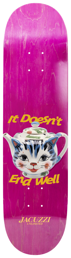 Jacuzzi Skateboard Deck Tea Pot # 8,50