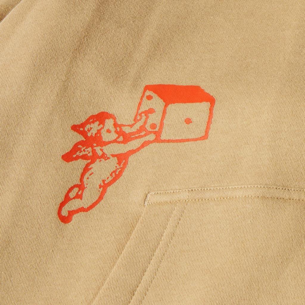 HUF Fly Die Hoodie - oatmeal XXL