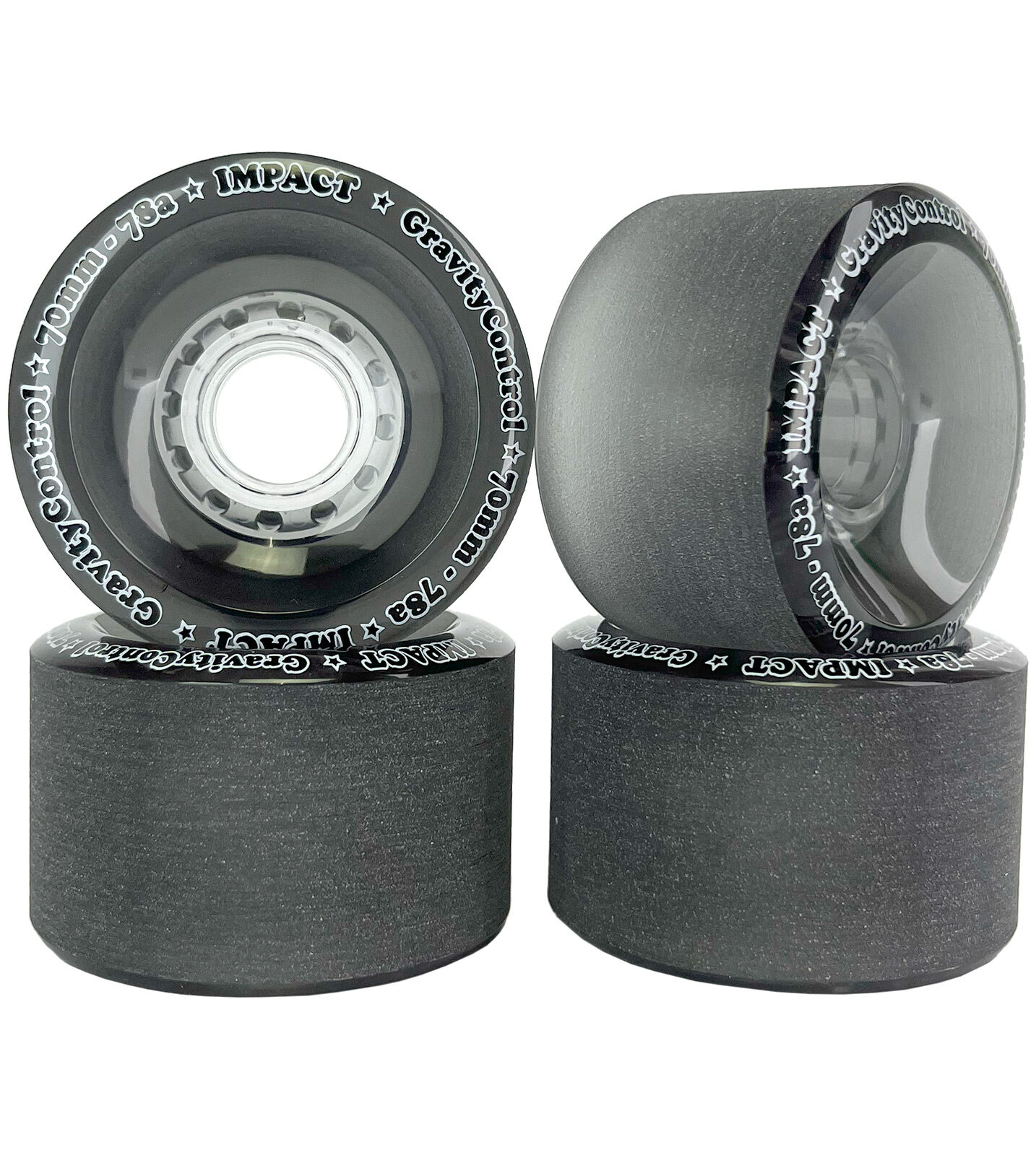 Impact Longboard Wheels Gravity Control 70mm 78A