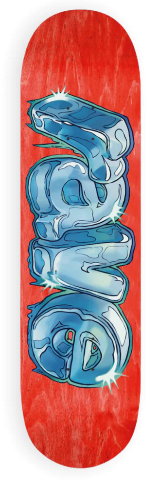 Rave Skateboards Cold as Ice Skateboard Deck 8.5