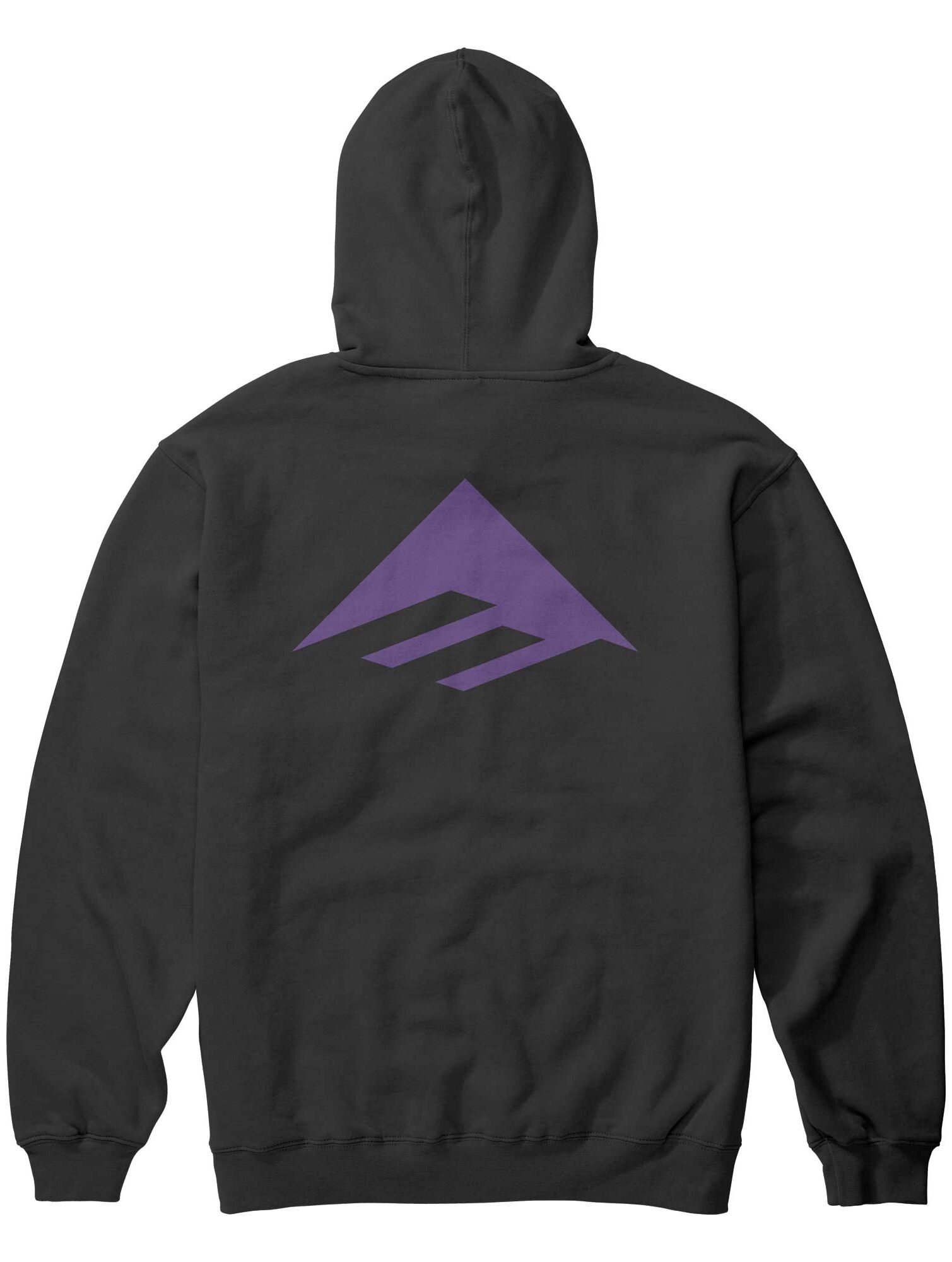 EMERICA Sweat PURE TRIANGLE HOODIE black/purple EMERICA Sweat PURE TRIANGLE HOODIE, black/purple XL