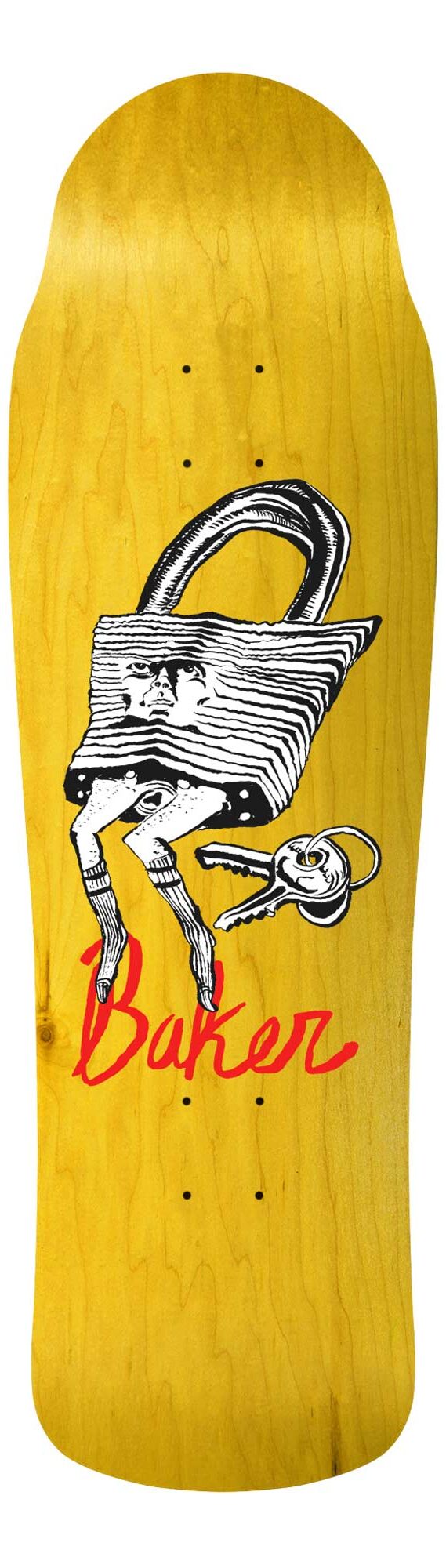 BAKER Deck BIG BODIES SHAPED RH 9.5 BAKER Deck BIG BODIES SHAPED RH 9.5