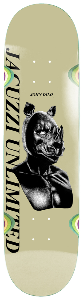 10910194-1 Jacuzzi Skateboard Deck Dilo Safe Word 8,50
