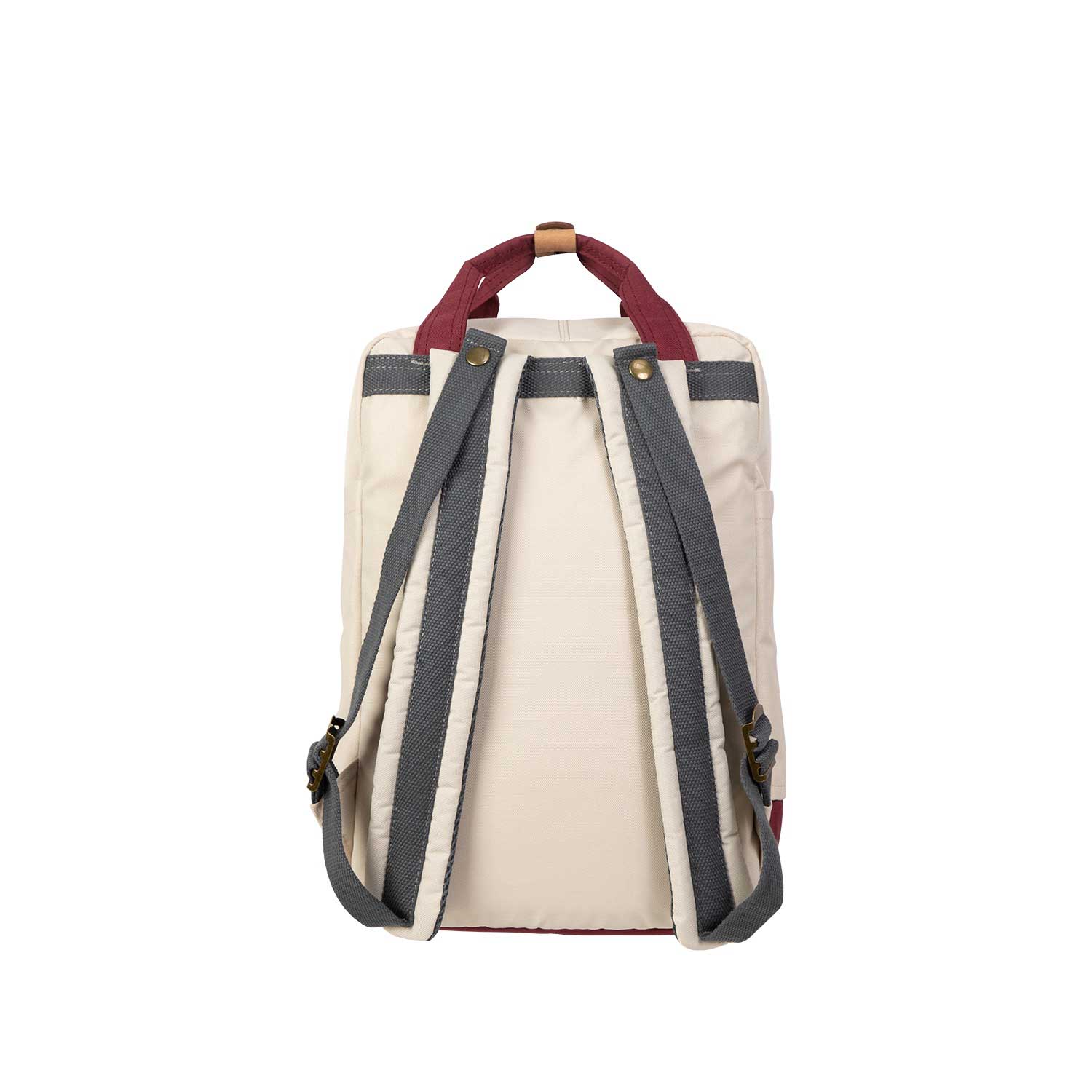 Doughnut Macaroon Reborn Series Rucksack - stone x wine