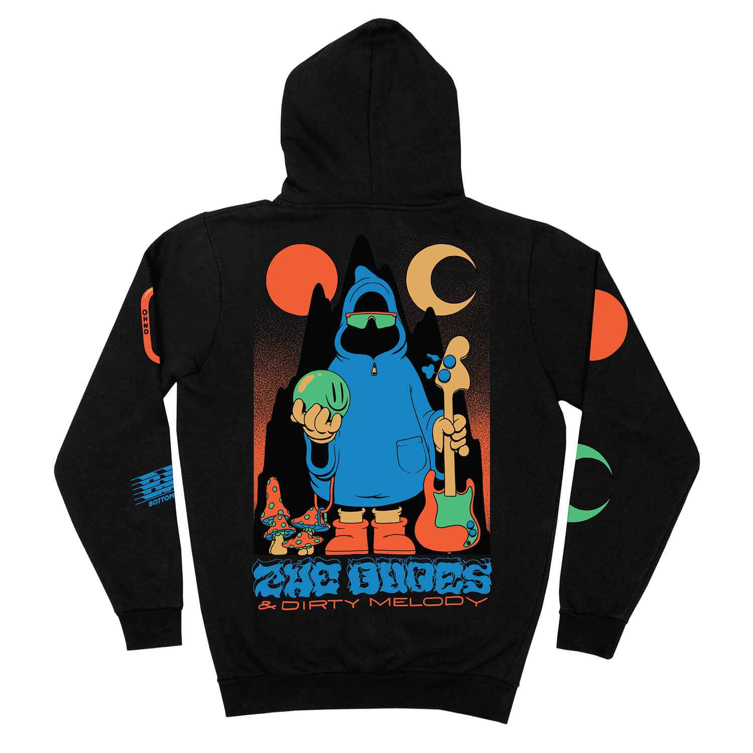 The Dudes The Bassist Hoody - black The Dudes The Bassist Hoody - black XXXL
