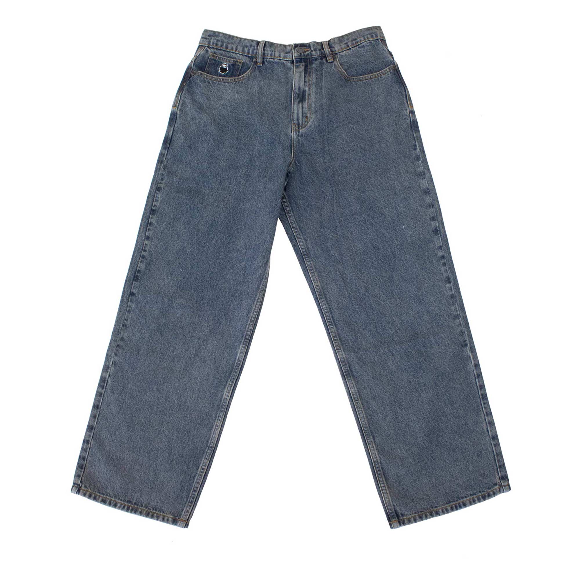 NNSNS Pant BIGGERFOOT DENIM medium washed NNSNS Pant BIGGERFOOT DENIM, medium washed 36/34