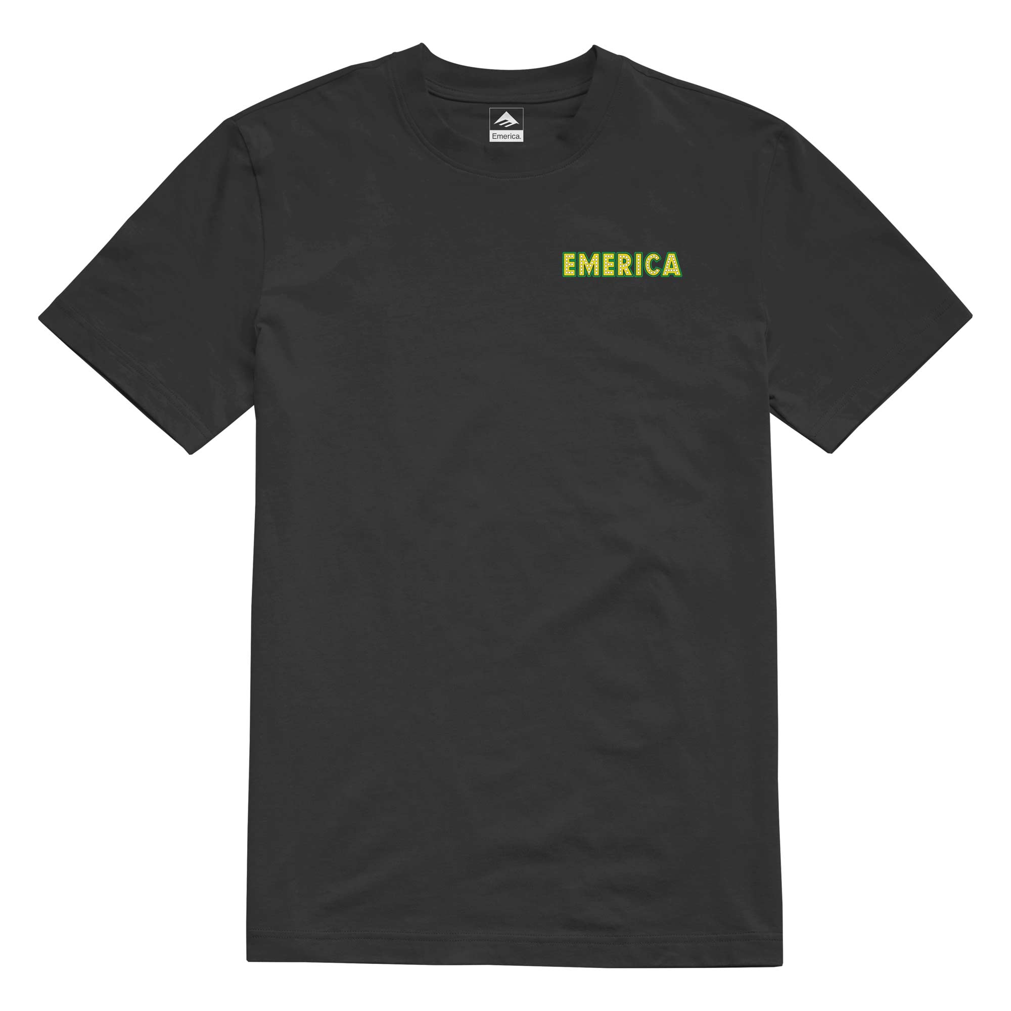 ememtss-shjupl-black EMERICA T-Shirt SHAKE JUNT PURE LIGHTS black