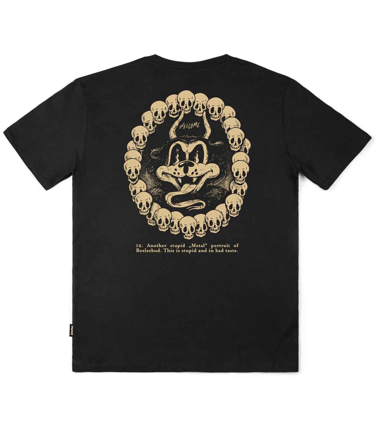 The Dudes Belzeebud Classic T-Shirt - black XS The Dudes Belzeebud Classic T-Shirt - black XXXL