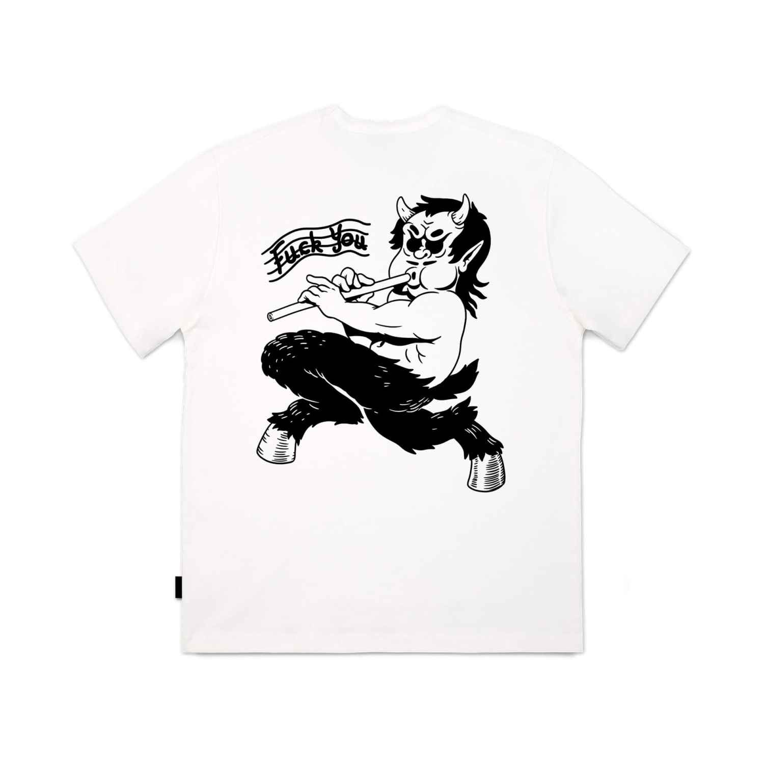 The Dudes Pan Seasonal T-Shirt - white The Dudes Pan Seasonal T-Shirt - white